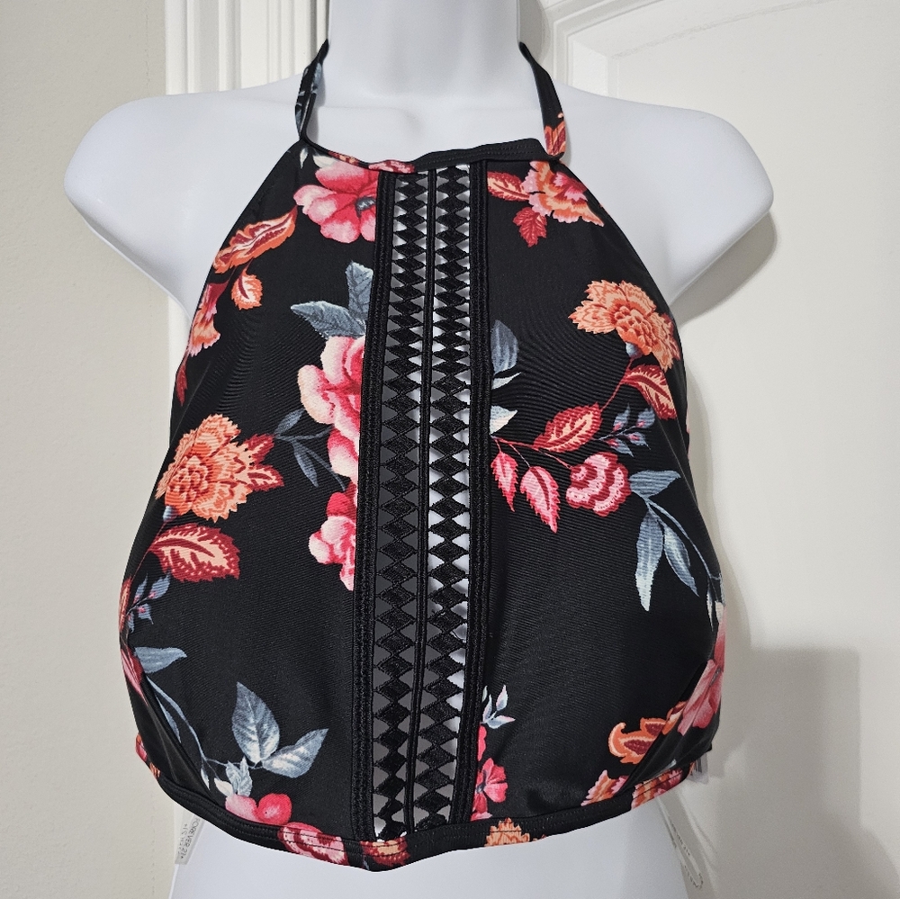 Floral Bikini Top Size 2X NWT